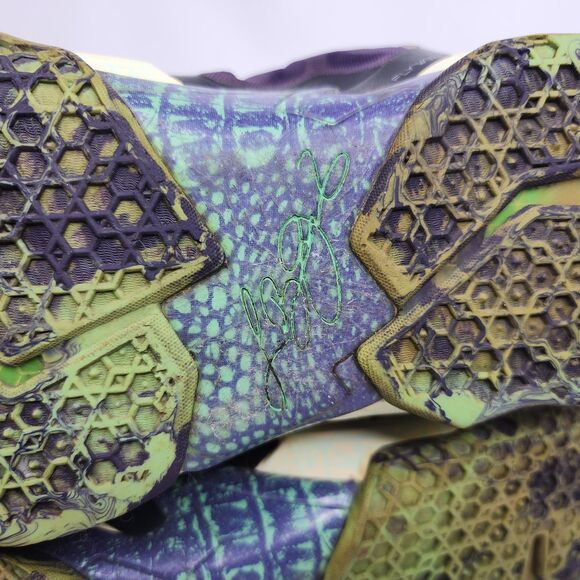 Nike LeBron 11 Gator King All-Star Men's Size 9.5 Basketball Shoes 647780-735 - Picture 13 of 13